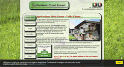 Desktop Screenshot of mont-rosset.it
